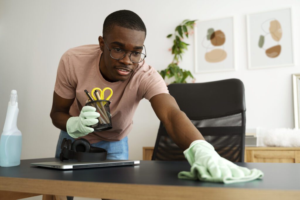 A spotless Office Space